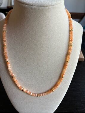 Sunstone Gemstone Necklace